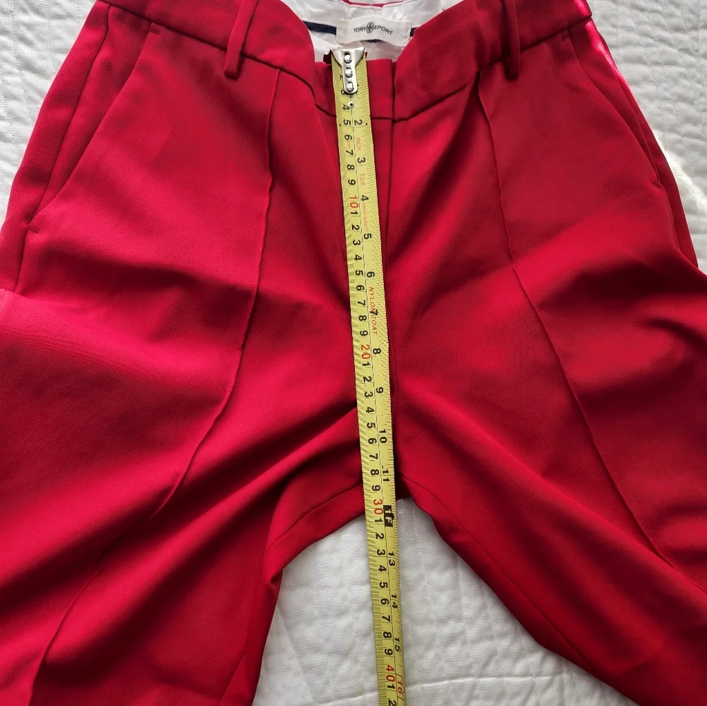 Tory Burch Red Pants